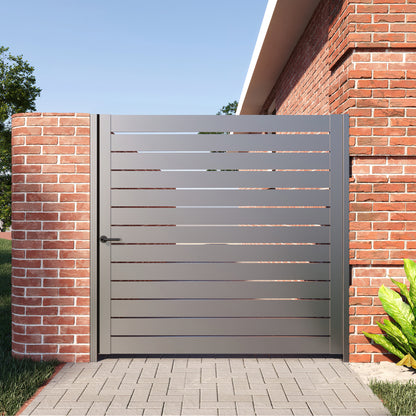 Alumission Aluminum Gate Kit. Powder Coated (Side Gate/Yard Gate) Los Angeles Style