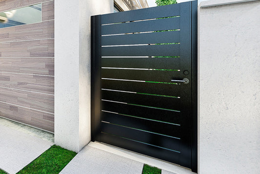 Alumission Aluminum Gate Kit. Powder Coated (Side Gate/Yard Gate) Los Angeles Style